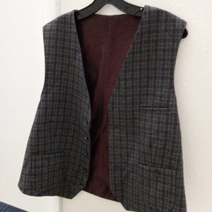 Men's vintage Suit Blazer Vest Pit To Pit 22